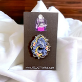 Moon Maiden Acrylic Pin