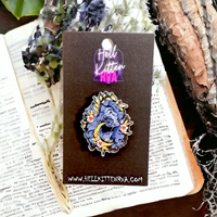 Moon Maiden Acrylic Pin