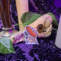 Mushroom Pinup 2 (Sticker)