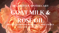 Goats milk and rose oil