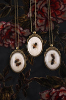 Honey Bee Cameo Necklace