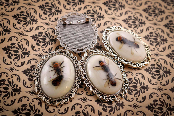 Honey Bee Brooch Large