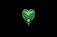 Luna Ouija Green (Sticker)