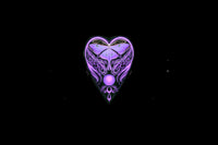 Luna Ouija Purple (Sticker)
