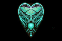 Luna Ouija Teal (Sticker)