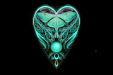 Luna Ouija Teal (Sticker)