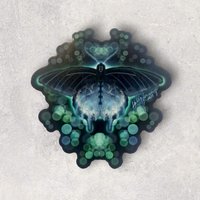 Blue Moth (Sticker)