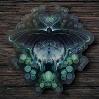 Blue Moth (Sticker)