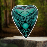 Luna Ouija Teal (Sticker)