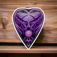 Luna Ouija Purple (Sticker)