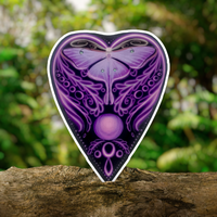 Luna Ouija Purple (Sticker)