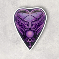 Luna Ouija Purple (Sticker)