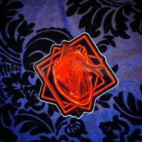 Lava Heart (Sticker)
