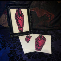 Bat Coffin Purple (Print)