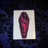 Bat Coffin Purple (Print)