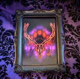 Moon Deer Purple Fog (Print)