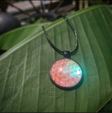 Fire Orange Holo Snakeskin (Pendants)