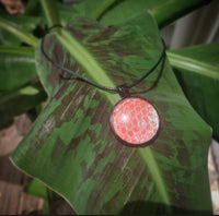 Fire Orange Holo Snakeskin (Pendants)