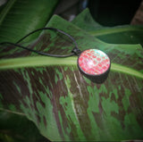 Red Chameleon Holo Snakeskin (Pendants)