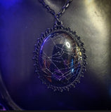 Real Responsibly sourced Spider Web (Pendants)