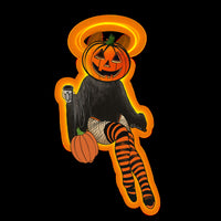 Sexy PumpkinHead lady 1 (Sticker)