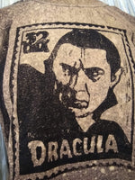 Dracula Bleached Burn-Out Crop Top