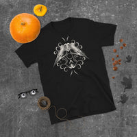 Raven Skull Short-Sleeve Unisex T-Shirt