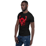 Moon Deer Red Unisex T-Shirt