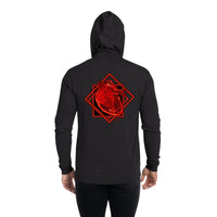 Vena Cava My Heart is Lava Unisex zip hoodie