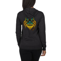 Octo Skull Unisex zip hoodie